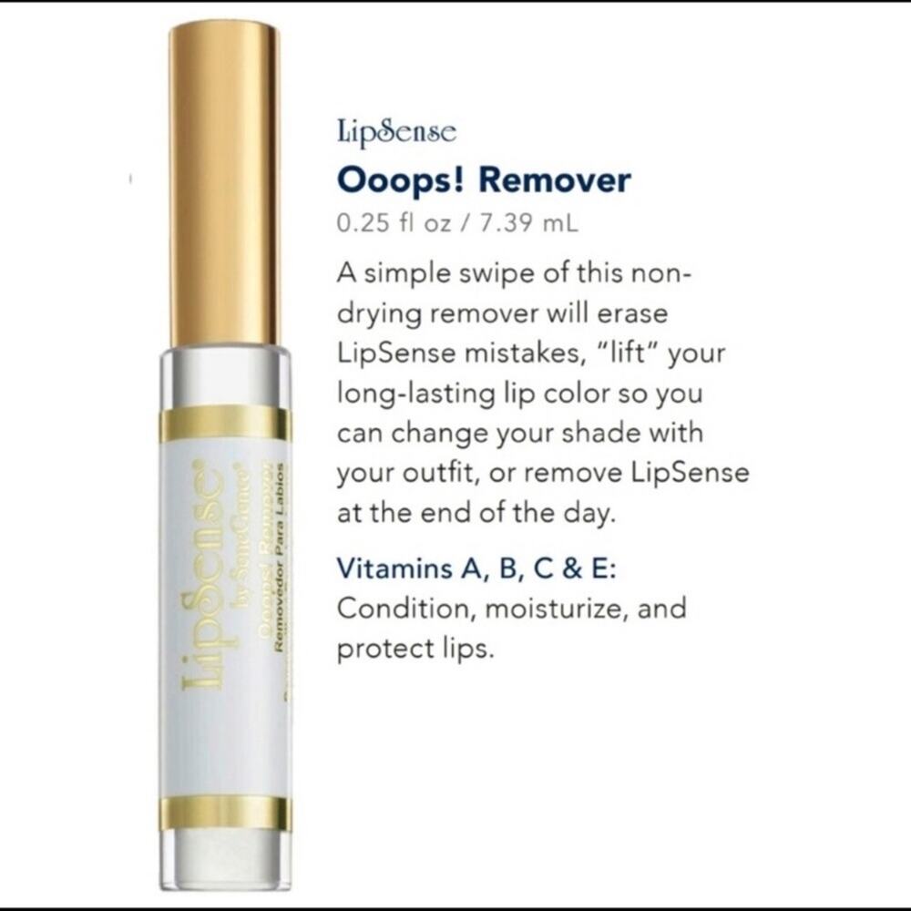 LipSense by SeneGence Oops Remover NWT
